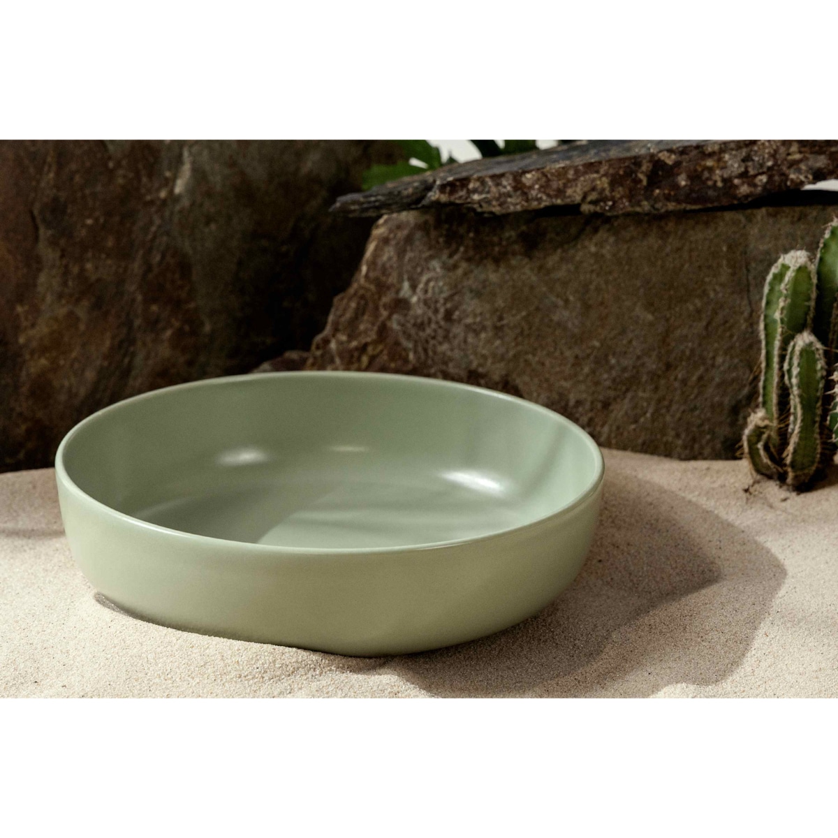 Konsimo VICTO Zestaw obiadowy 6os. (18 el.), pistacjowy