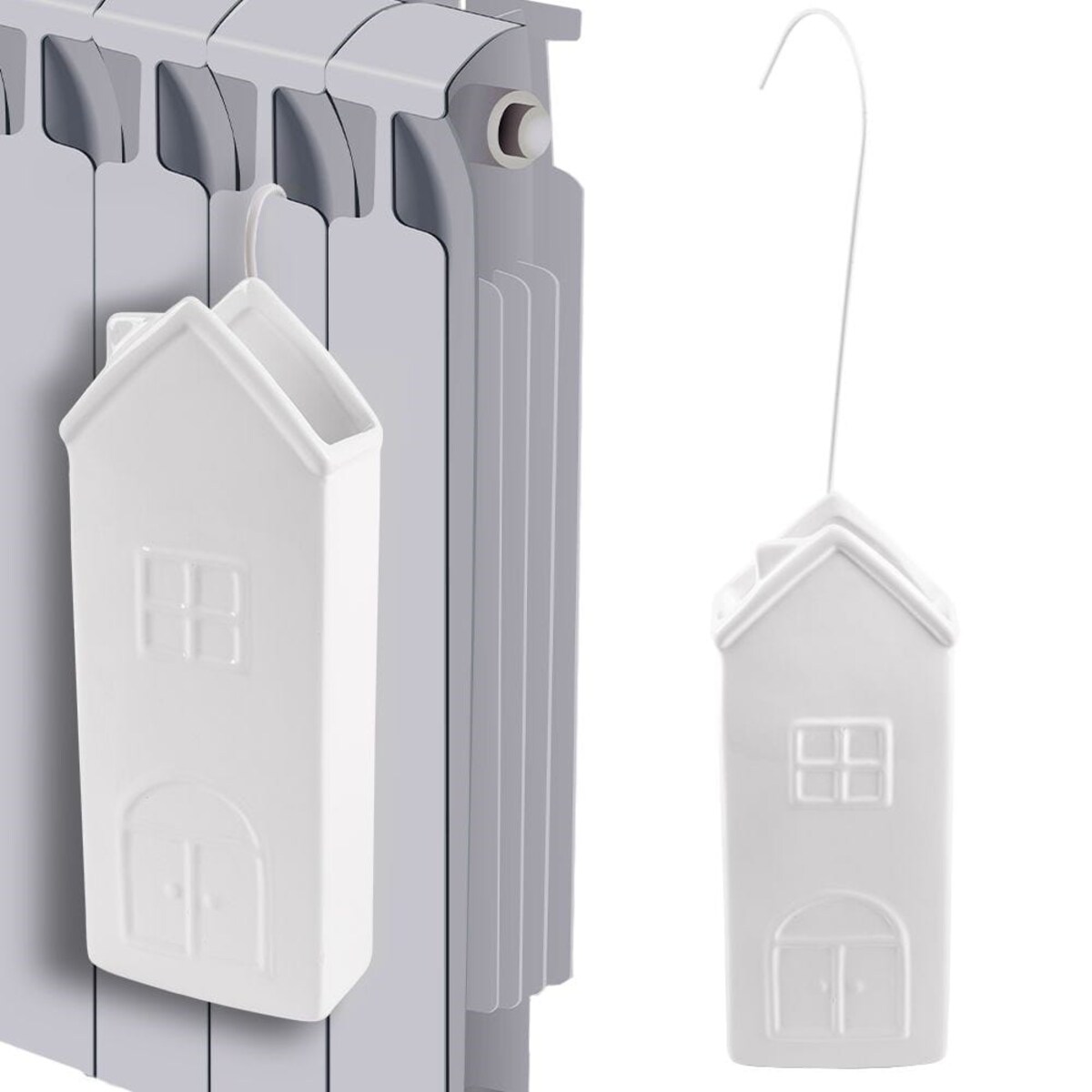 Nawilżacz Powietrza na Kaloryfer Grzejnik Pojemnik Wodę Nakładka Ceramiczna