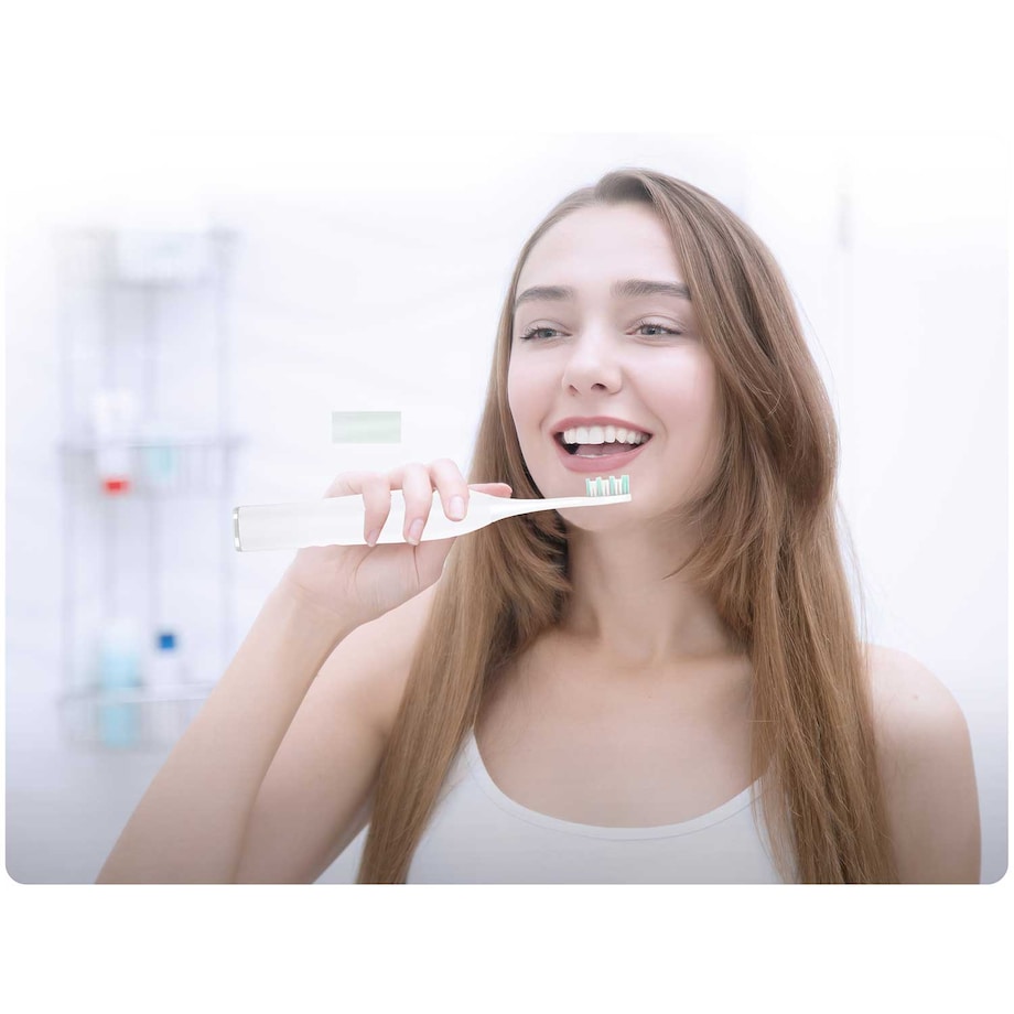 Szczoteczka soniczna do zębów Berdsen Sonica B3 biały + etui 5164-5191