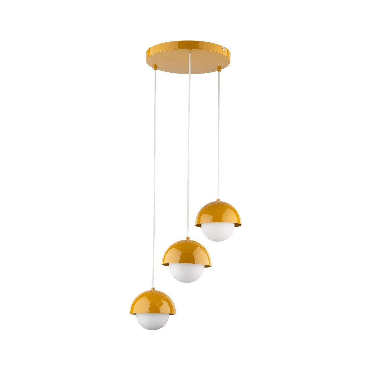Lampa wisząca BONO OCHRA 10266 TK Lighting, 3xG9, stal i szkło, regulowana wysokość, nowoczesna do salonu i jadalni