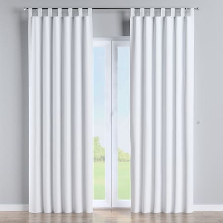 Zasłona na szelkach 1 szt. 130x245 biały