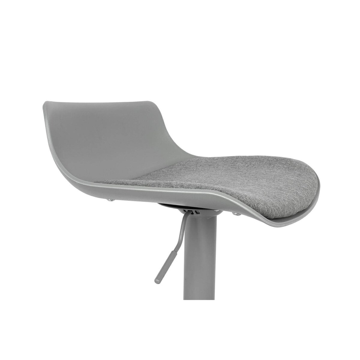 Szary hoker Snap Bar Tap z podnóżkiem poduszka regulacja