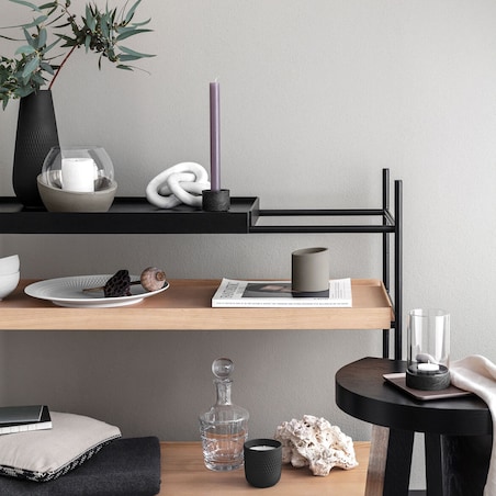 Świecznik Manufacture Rock Home, 6.5 x 6.5 x 5 cm, Villeroy & Boch