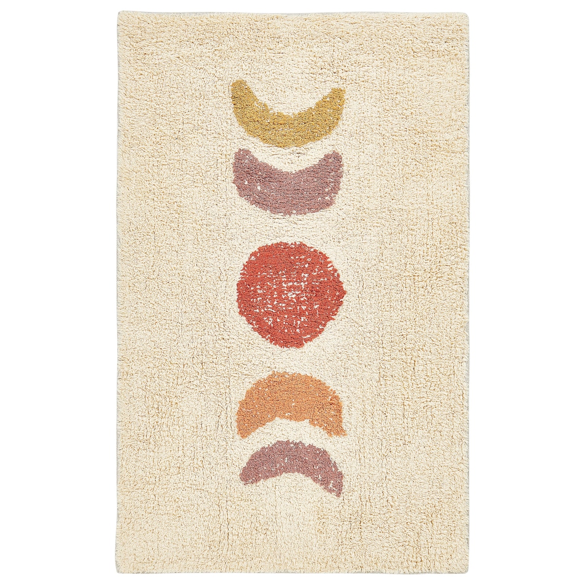 Dywanik łazienkowy bawełniany 50 x 80 cm beżowy ESME