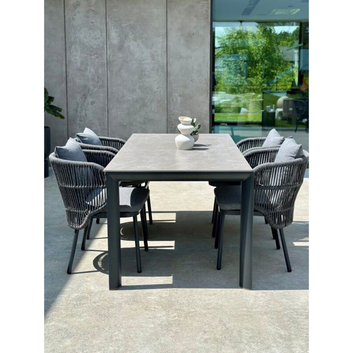 ZESTAW ALUMINIOWY AZZURE SZARY 4