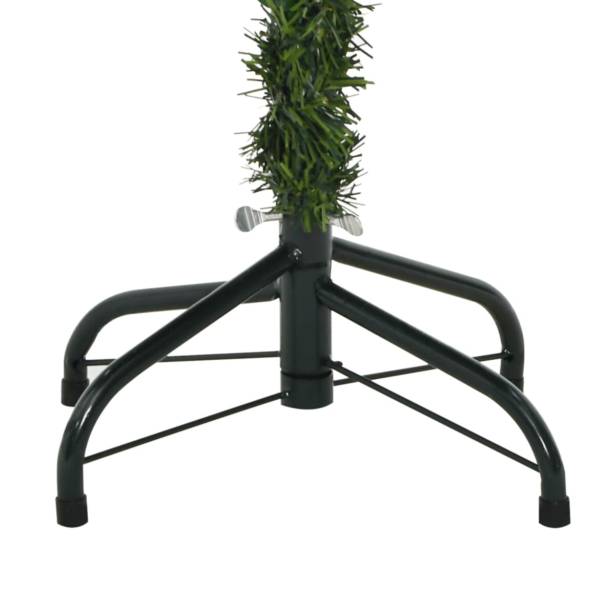 vidaXL Sztuczna choinka na zawiasach, z szyszkami i jagodami, 150 cm