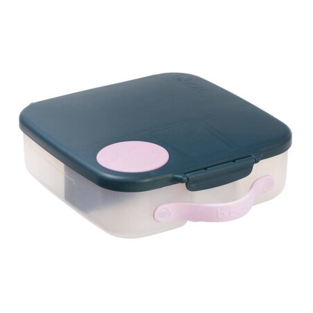 Lunchbox dla dzieci i dorosłych - śniadaniówka z przegródkami i wkładem chłodzącym Indigo Rose, b.box