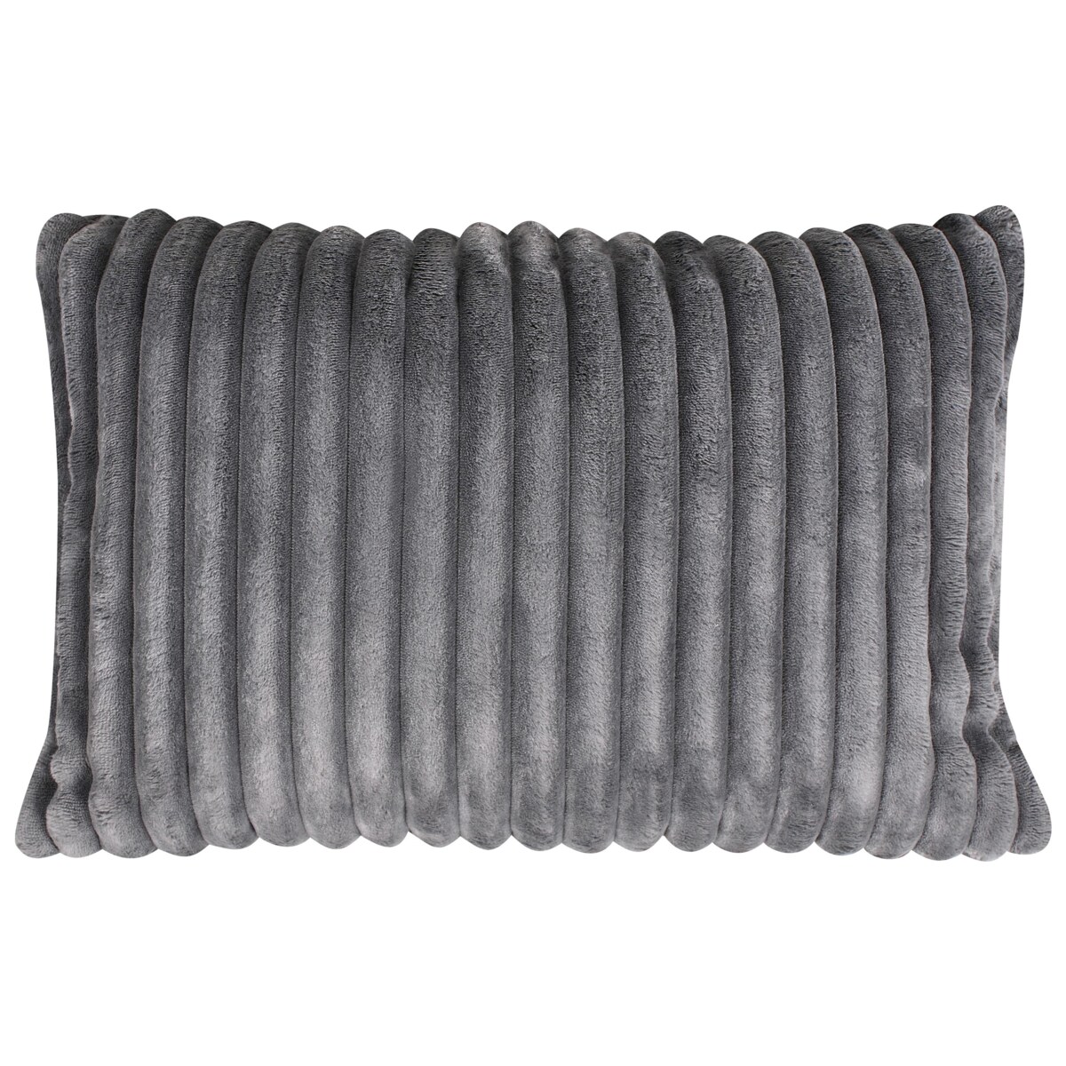 Sofa 3-osobowa sztruksowa szara SANDORA