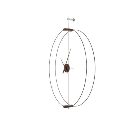 Ścienny zegar Doble Ring DW8211-60 metalowy mosiądz, King Home