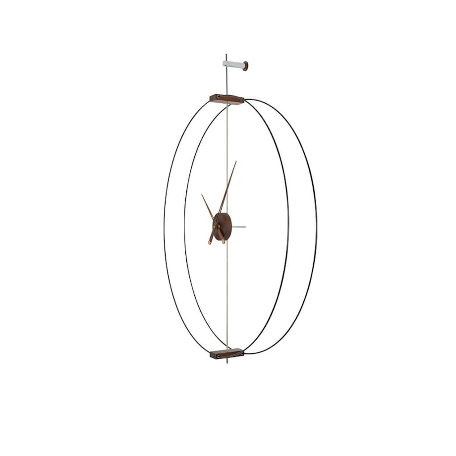 Ścienny zegar Doble Ring DW8211-60 metalowy mosiądz, King Home