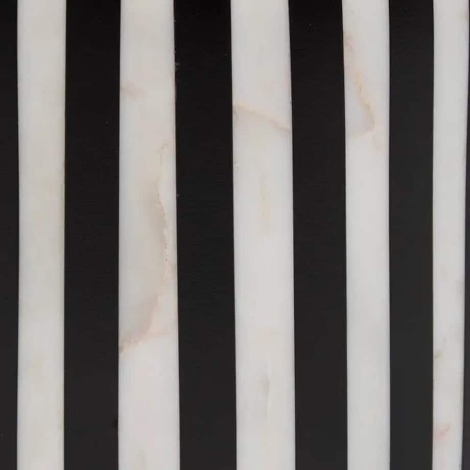 Stolik pomocniczy, boczny, Ø36 cm, marmur, Nema