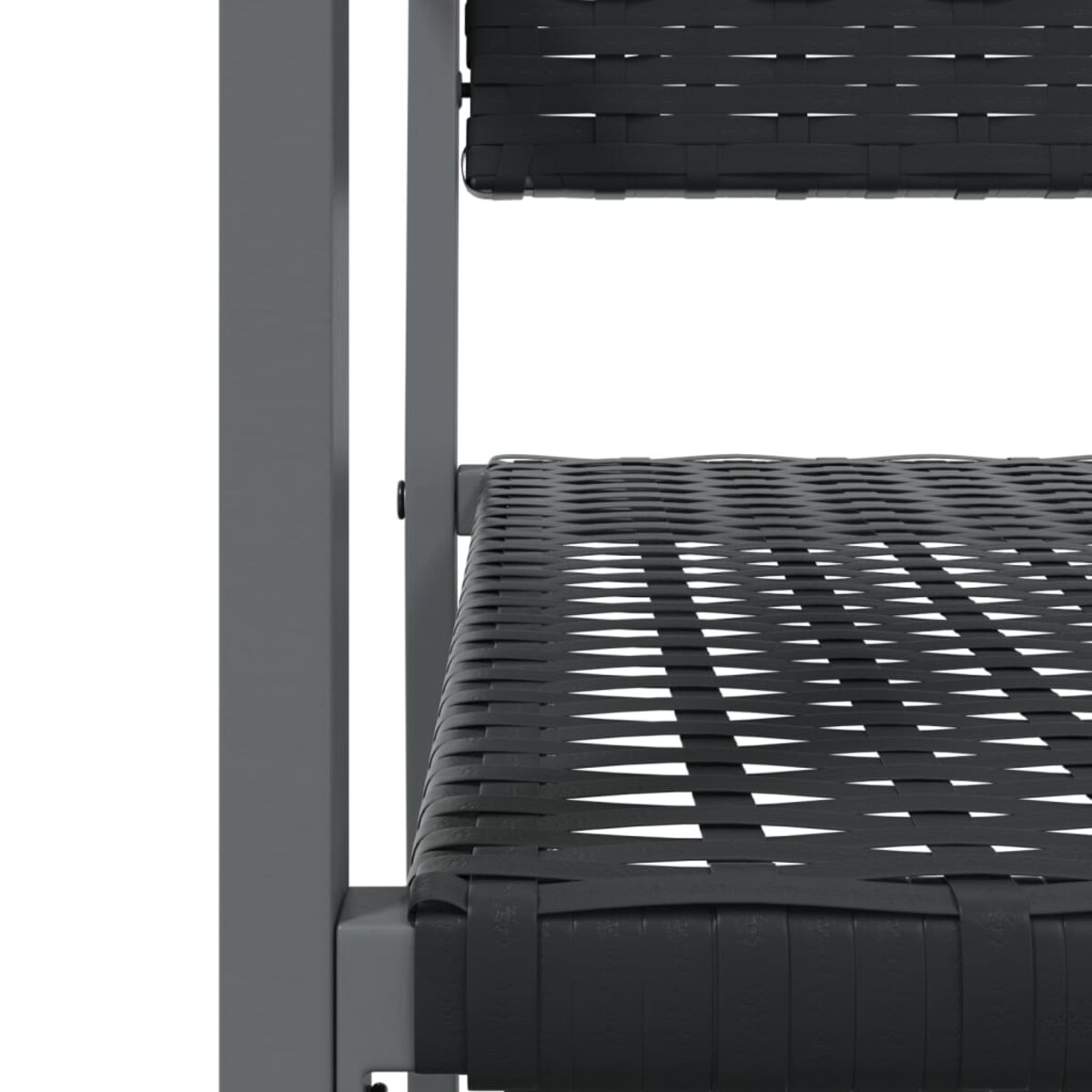 vidaXL 9-cz. zestaw mebli ogrodowych, polirattan i stal