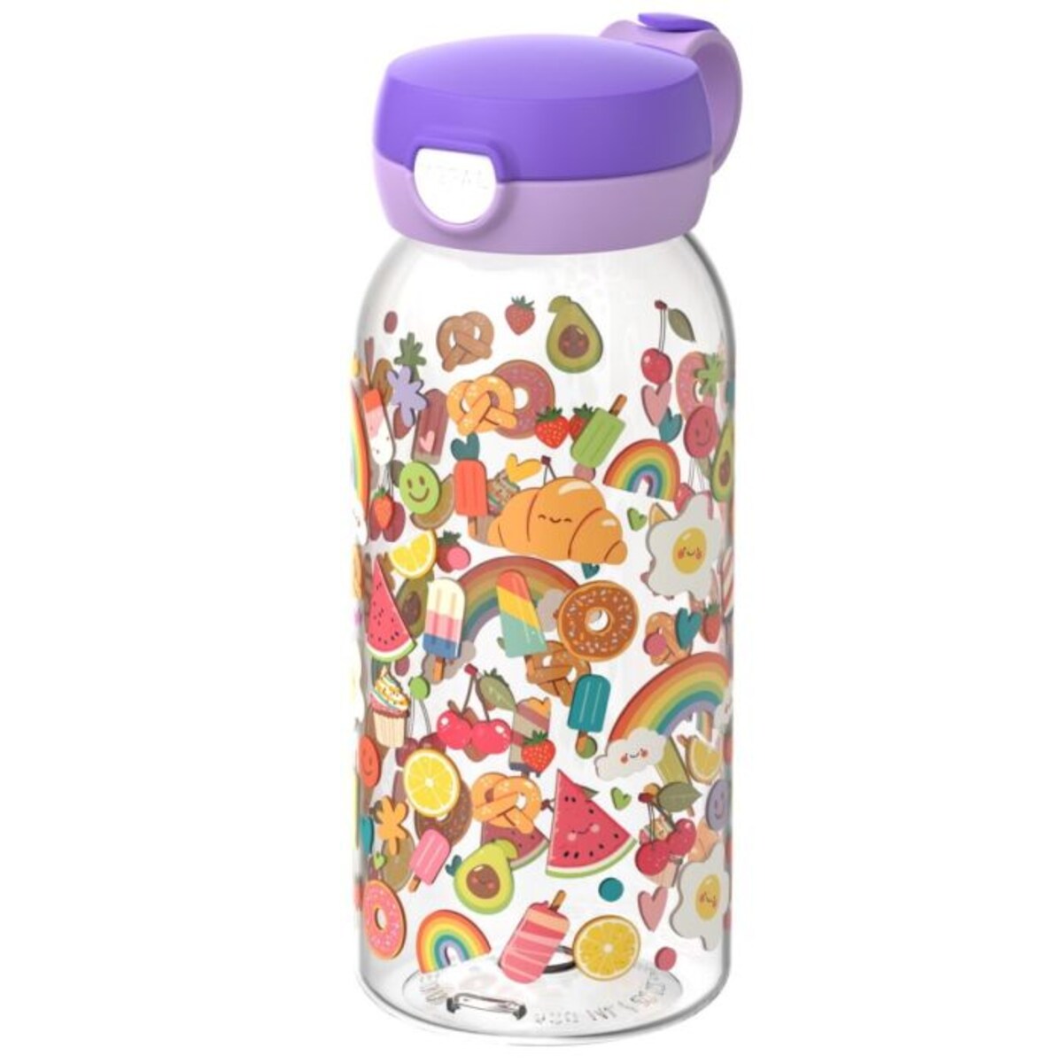 Butelka Flip Cap Campus 600 ml Food Fest 107485065405