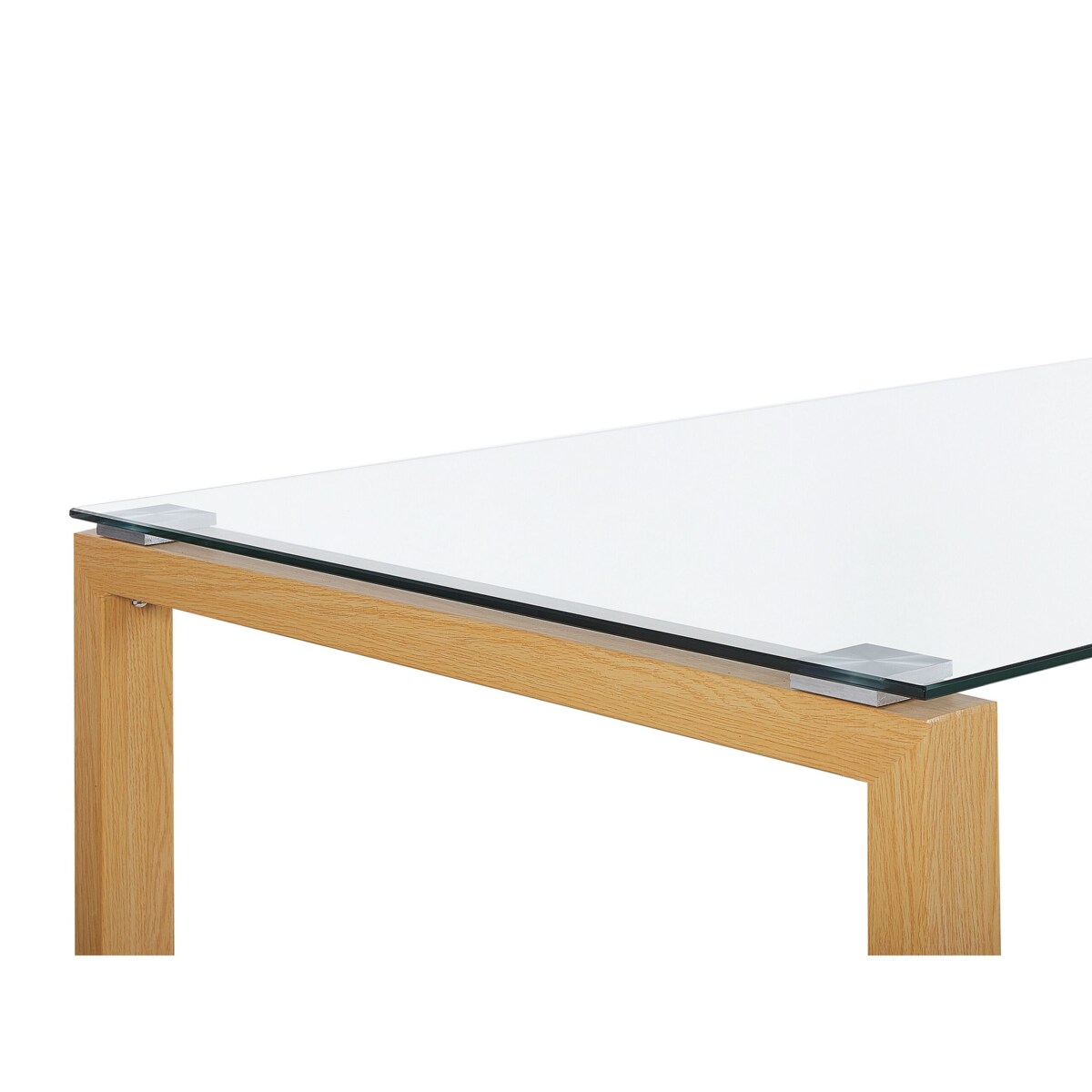 Stół do jadalni TAVIRA Przezroczysty 130 cm 80 cm