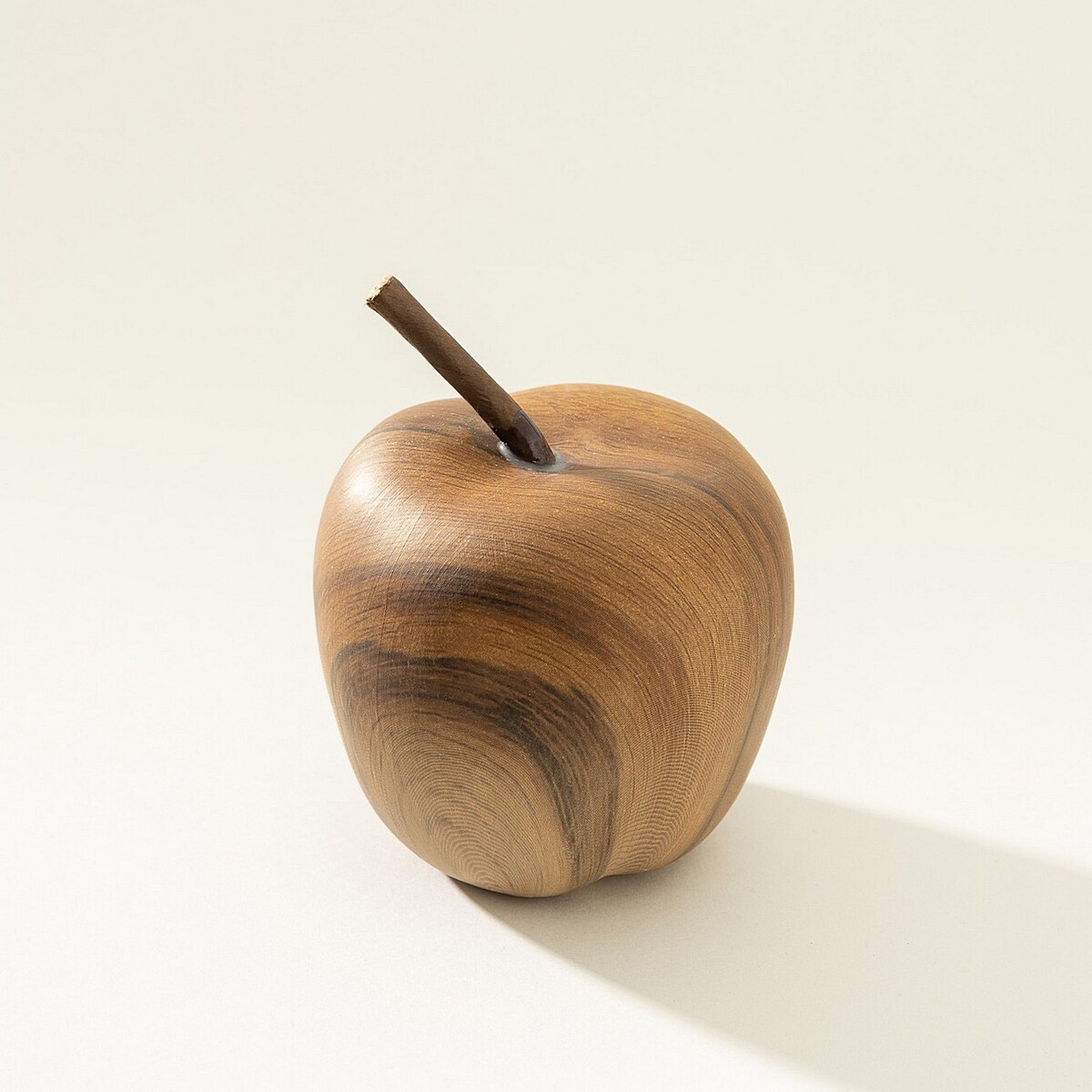 Dekoracja Wooden Apple II 8 cm, 8x8x10 cm