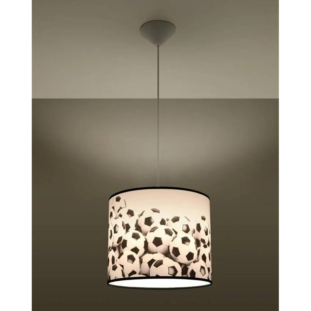 Lampa wisząca PIŁKA B 30 biała