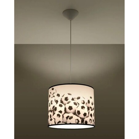 Lampa wisząca PIŁKA B 30 biała