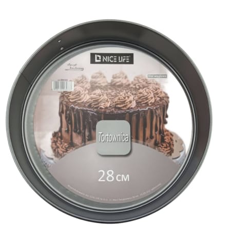 forma blacha tortownica do pieczenia 28 bakecore stal węglowa