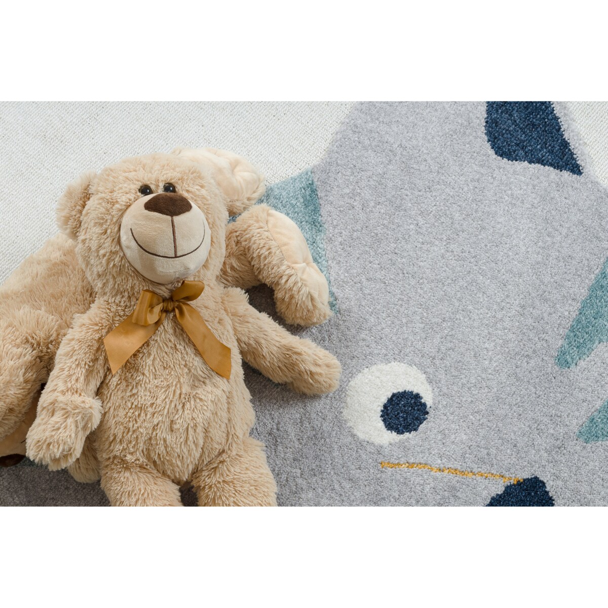 Dywan YOYO GD80 biały / szary - Tygrysek dla 120x170 cm