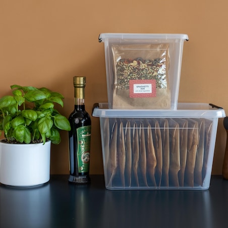 Pojemnik Plastikowy Pudełko Plastikowe Z Pokrywką Pudło Box 30 L