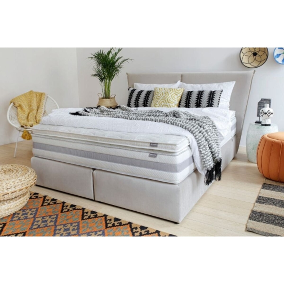 Materac Hilding Alt 200x200 cm Cashmere