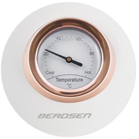 Czajnik elektryczny z termometrem 1,7L Berdsen biały