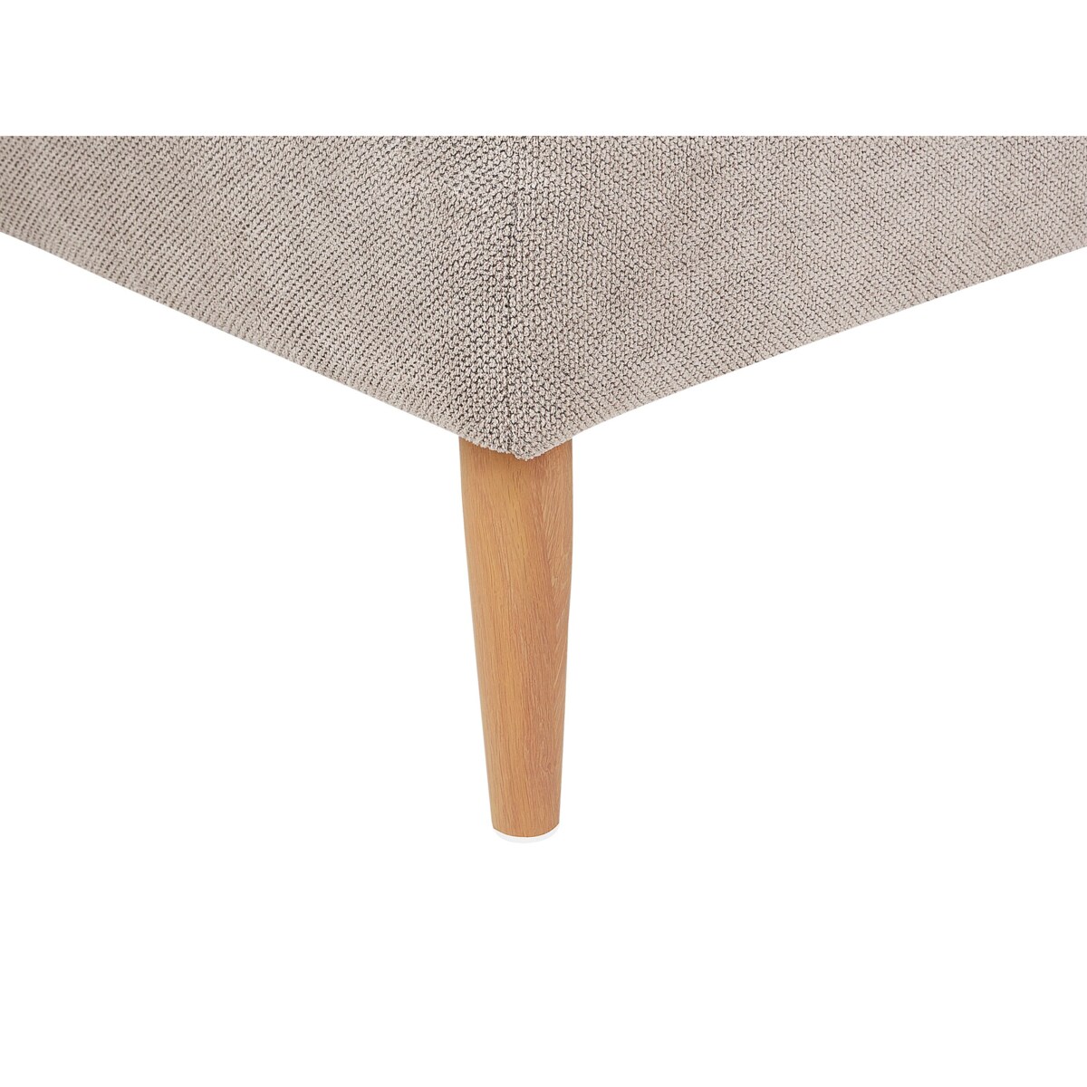 Szezlong beżowy NIORT