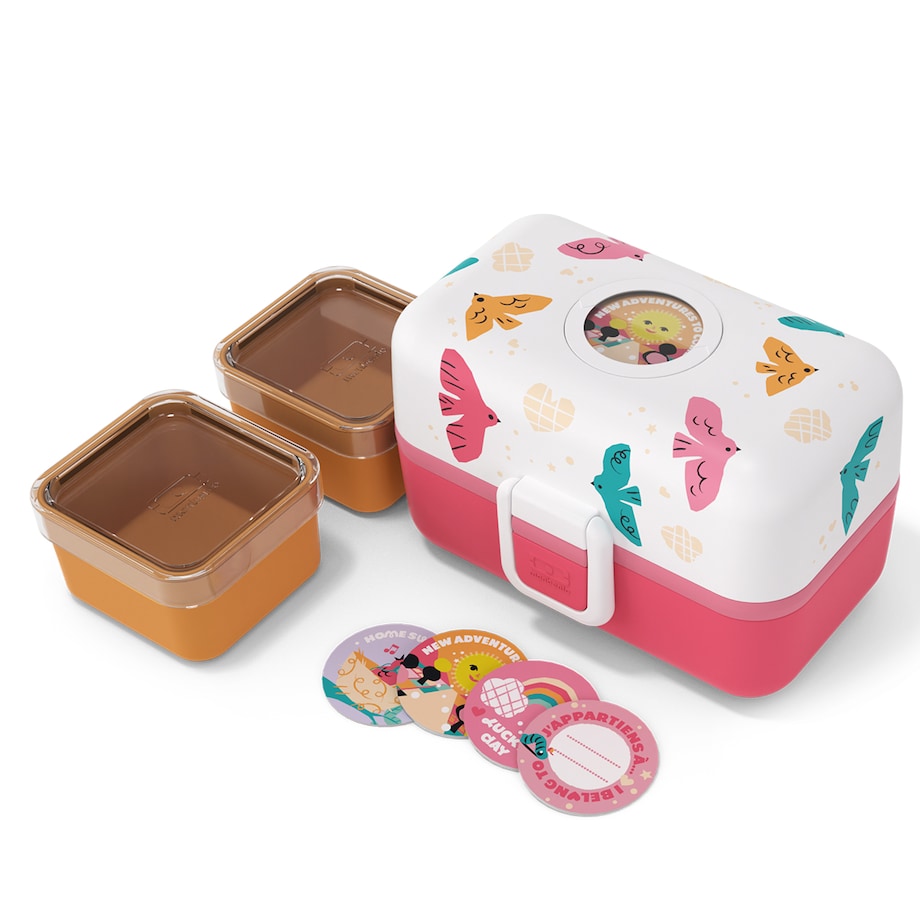 Monbento Tresor lunchbox dla dzieci 0,8 l Birds