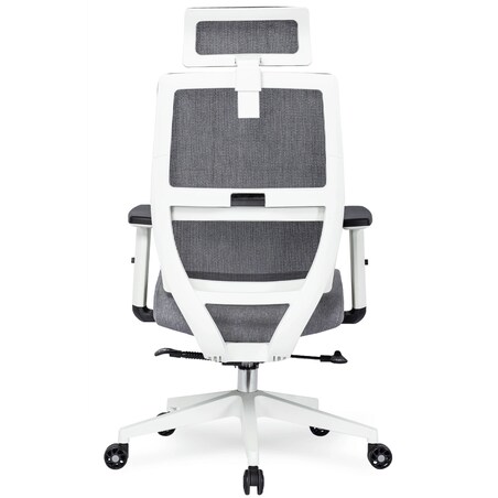 Fotel gamingowy obrotowy ergonomiczny regulowany do biurka czarny NICKI