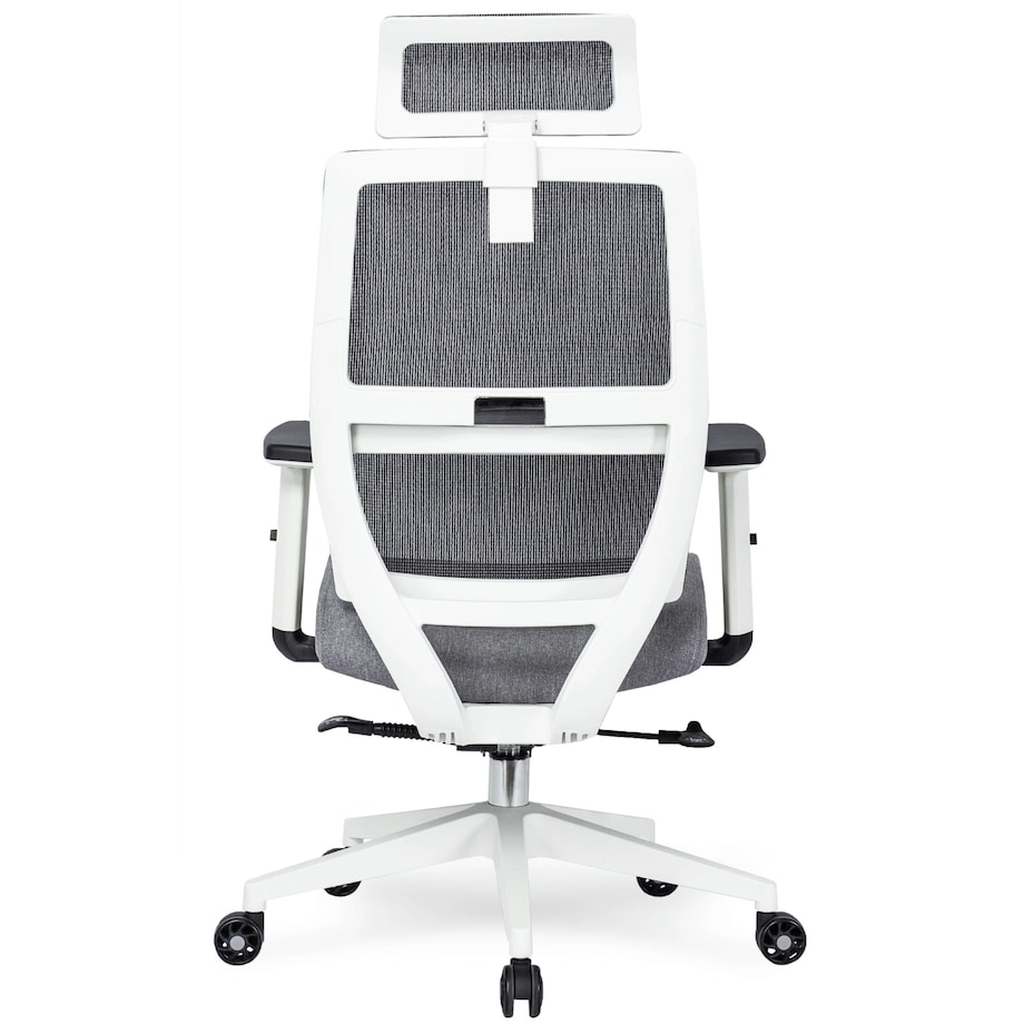 Fotel gamingowy obrotowy ergonomiczny regulowany do biurka czarny NICKI