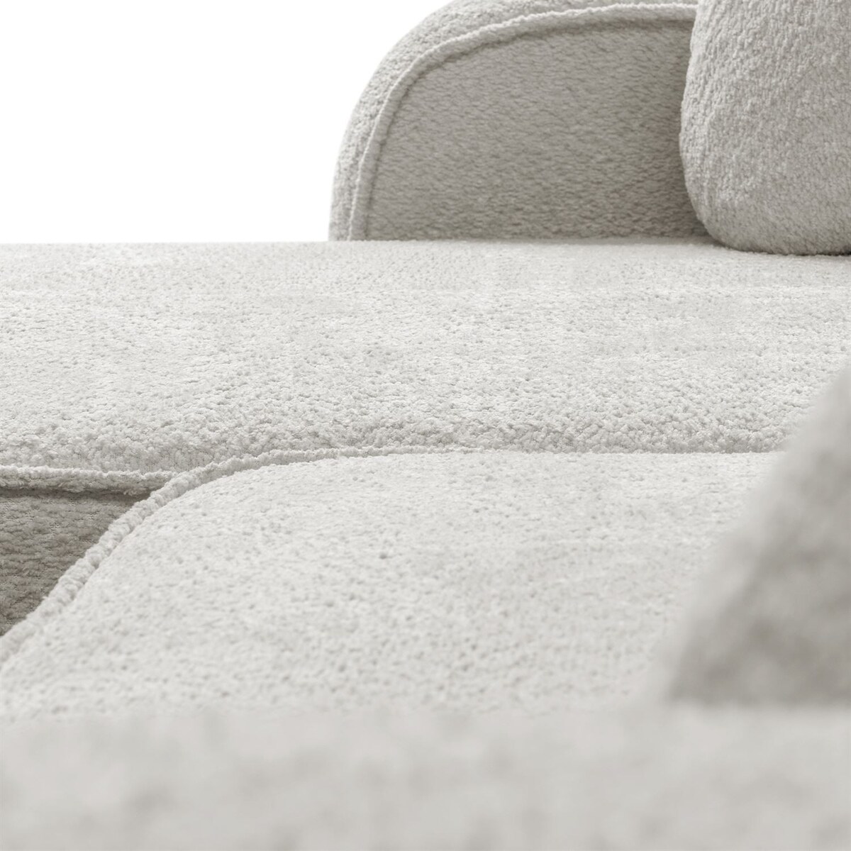 Rozkładany narożnik VENUS II z pojemnikiem na pościel, Coral 65