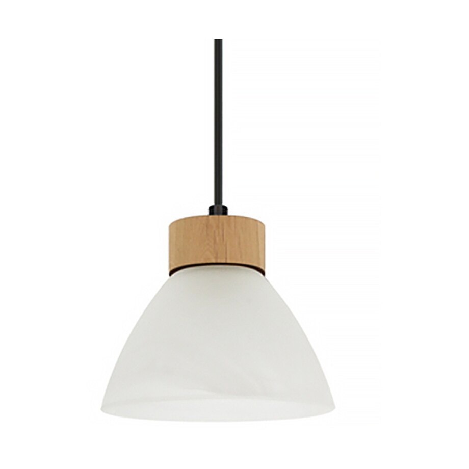 Drewniana Lampa Wisząca BRITOP Lighting 3xE27 Max.40W Dąb Olejowany FSC z Białym Szkłem i Akcentem Czerni, 1 szt.