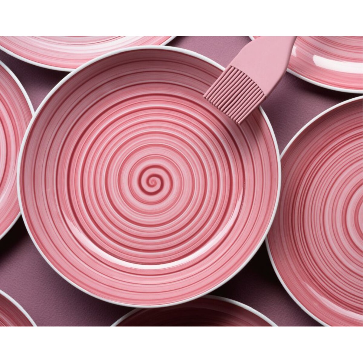 Zestaw talerzy dla 6 osób 18 el. City Szafran CT34