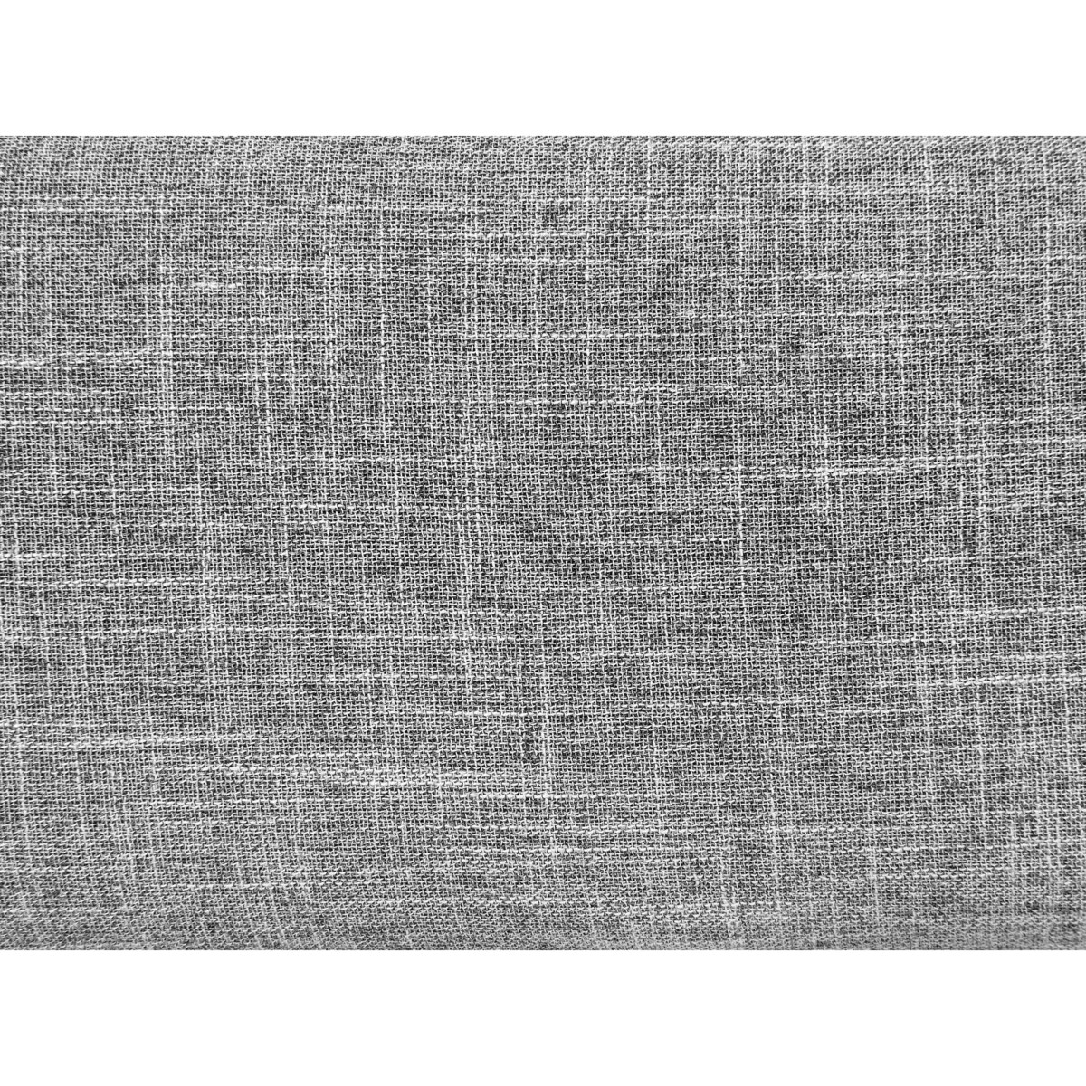 Łóżko tapicerowane 160 x 200 cm szare VALBONNE