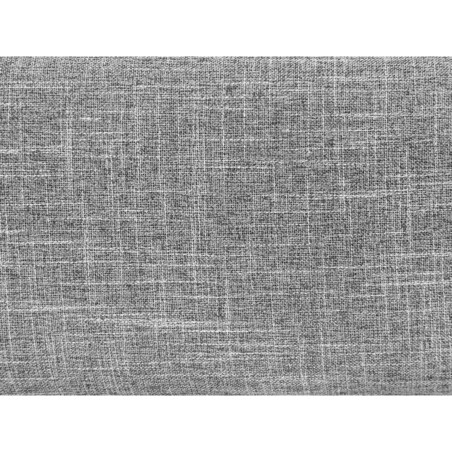 Łóżko tapicerowane 160 x 200 cm szare VALBONNE