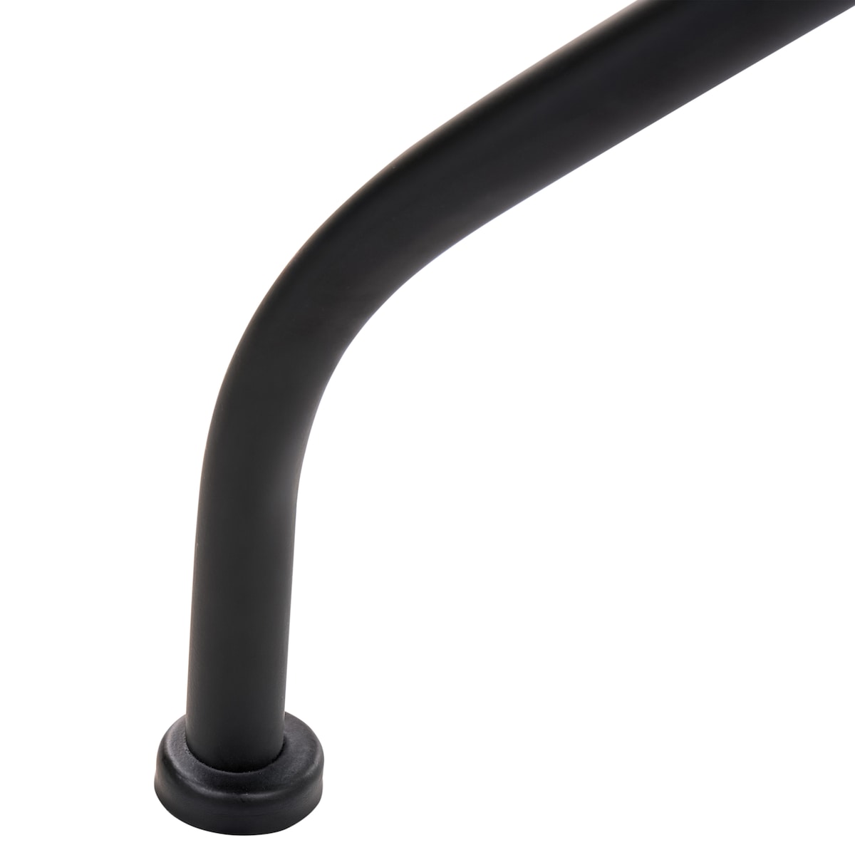 Stolik bistro SIROLO 60 cm 60 cm Metal Biały/ niebieski