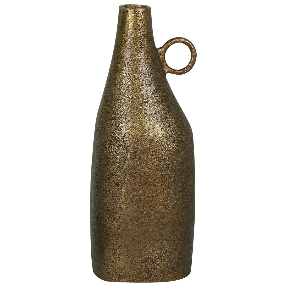 Wazon dekoracyjny SAMBHAR Metal 46 cm Mosiężny