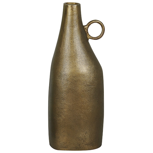 Wazon dekoracyjny SAMBHAR Metal 46 cm Mosiężny