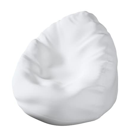 Worek do siedzenia Bowli, biały, Ø60 x 105 cm, Happiness