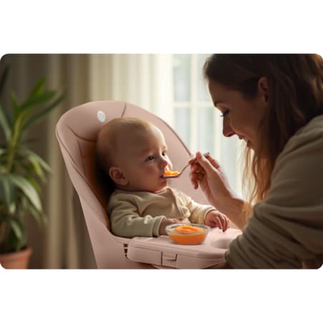 Krzesełko do karmienia dla dzieci regulowane fotelik Nukido