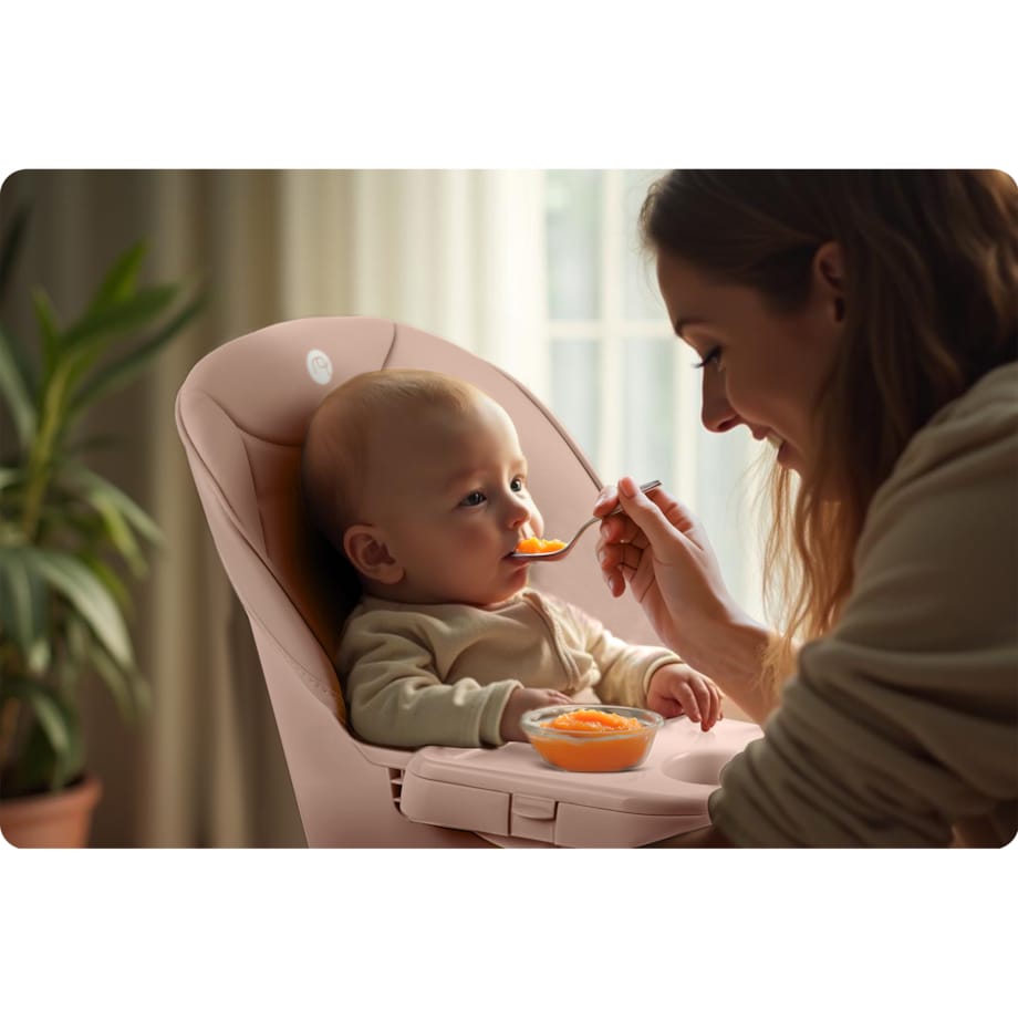 Krzesełko do karmienia dla dzieci regulowane fotelik Nukido
