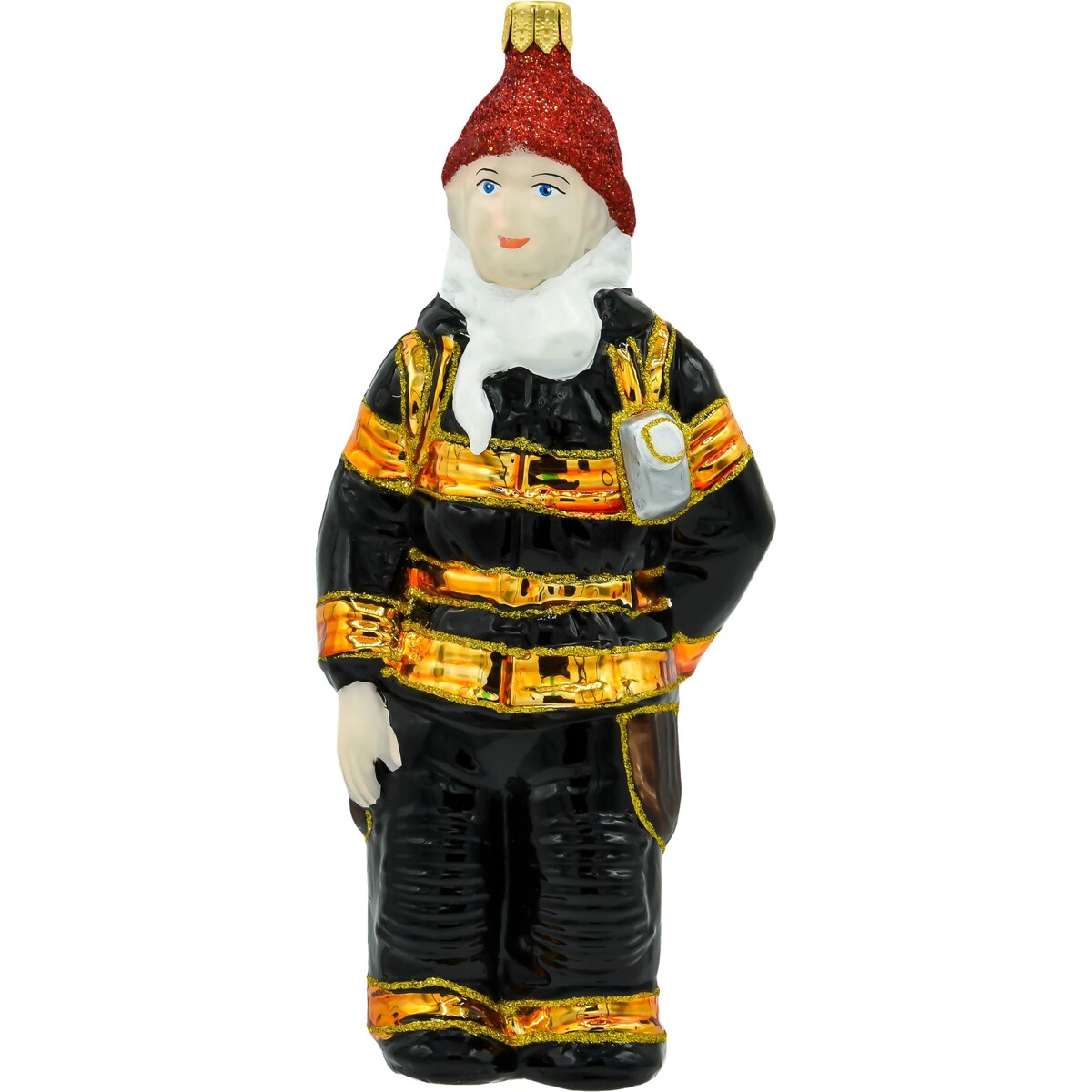 Bombka choinkowa: Strażak z butlą tlenową