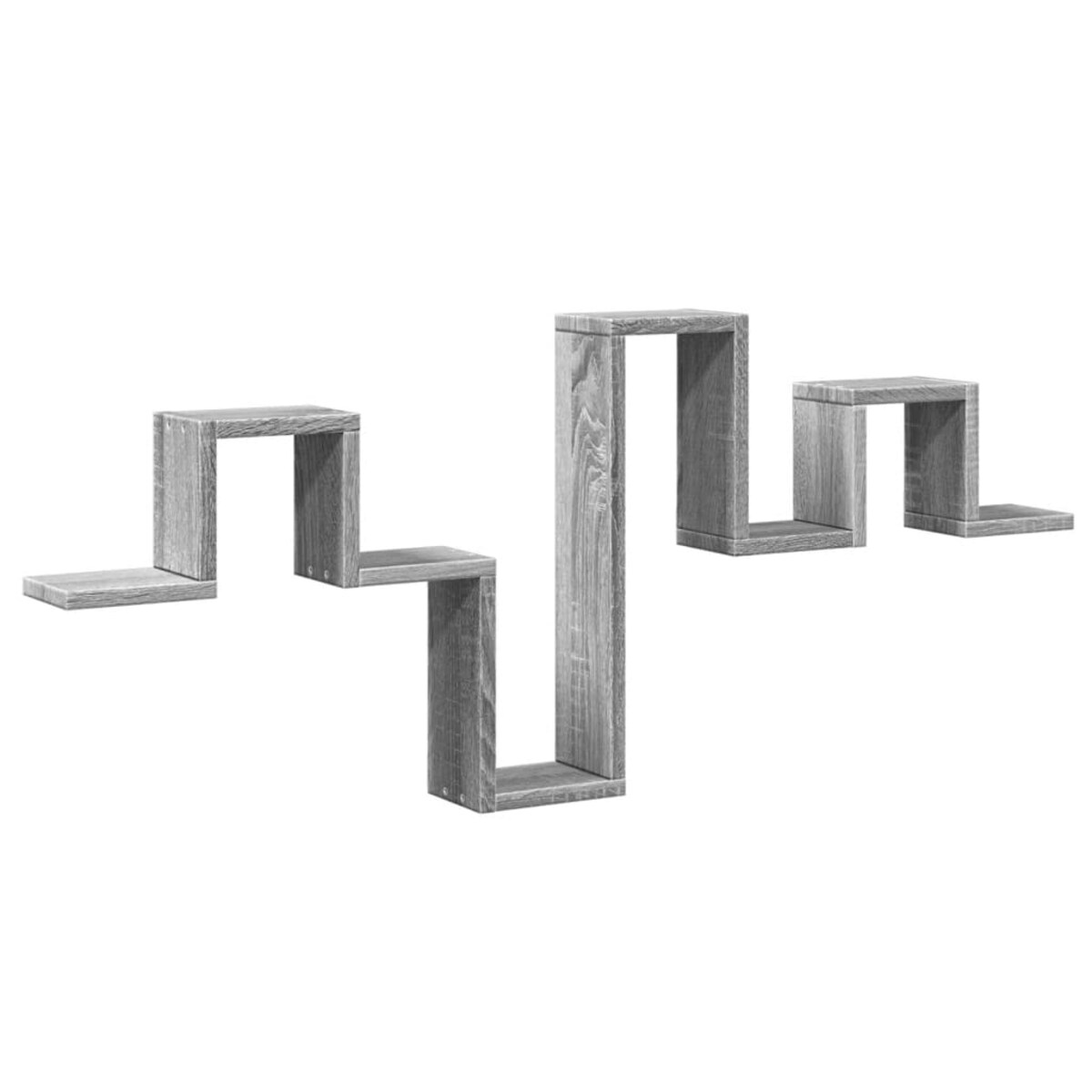 vidaXL Półka wisząca, szary dąb sonoma, 104,5x10x43 cm