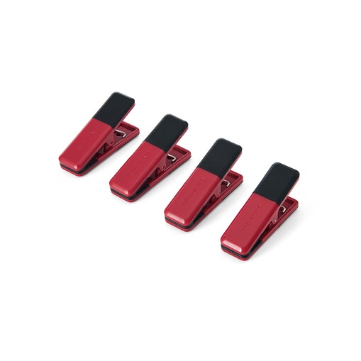 KitchenAid Zestaw 4 klipsów kuchennych Empire Red