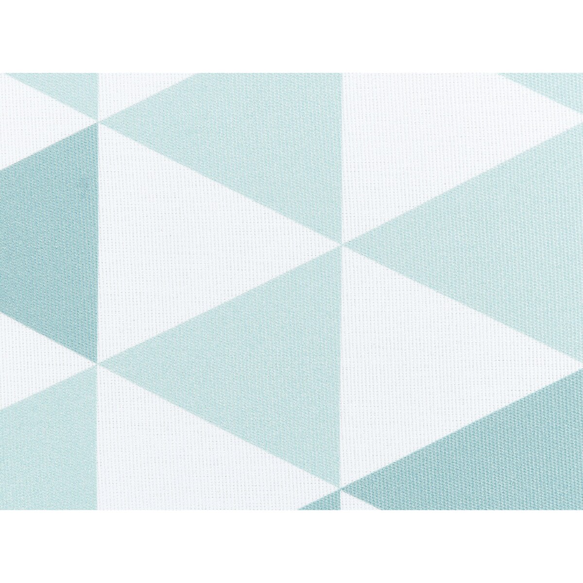 Zestaw 6 poduszek na krzesła ogrodowe w trójkąty niebiesko-biały TOLVE