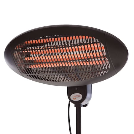 Sunred Grzejnik stojący Electra, 2000 W, kwarc, czarny, SMQ2000A