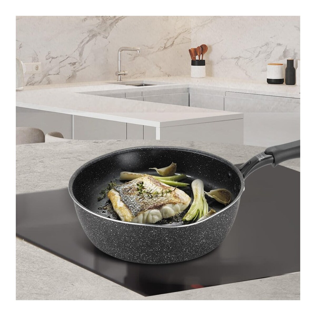 Maestro głęboka patelnia do smażenia 24cm MR121324
