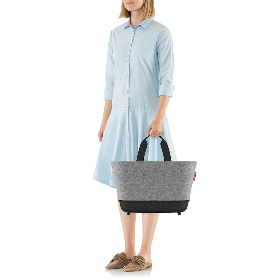 Koszyk SHOPPINGBASKET, twist silver