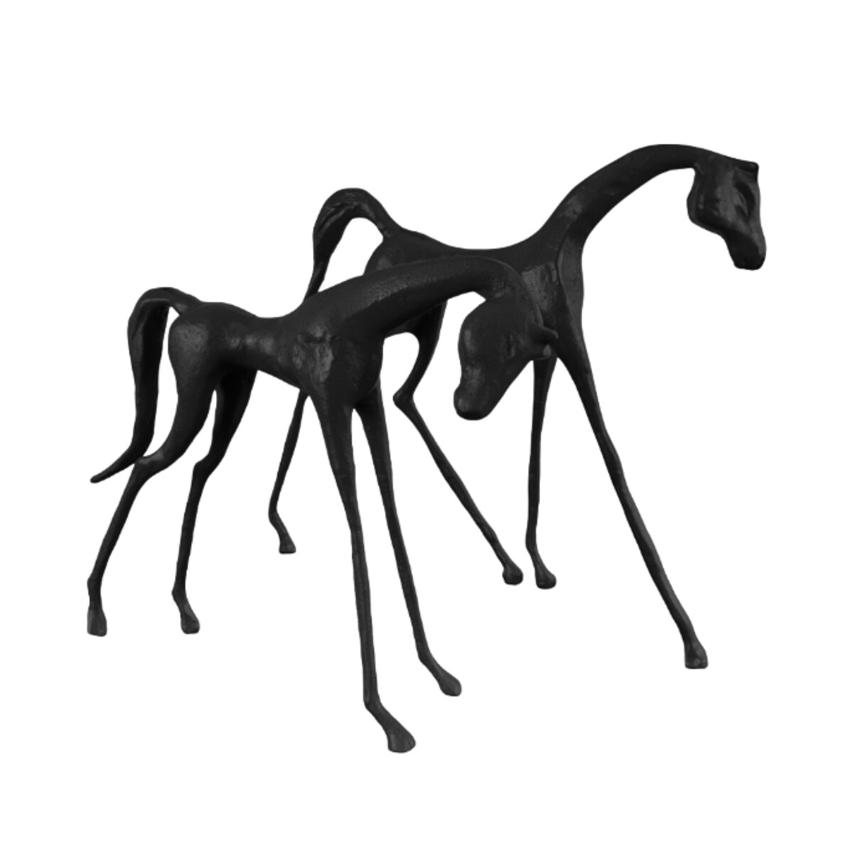 FIGURKA DEKORACYJNA COCO L CZARNY