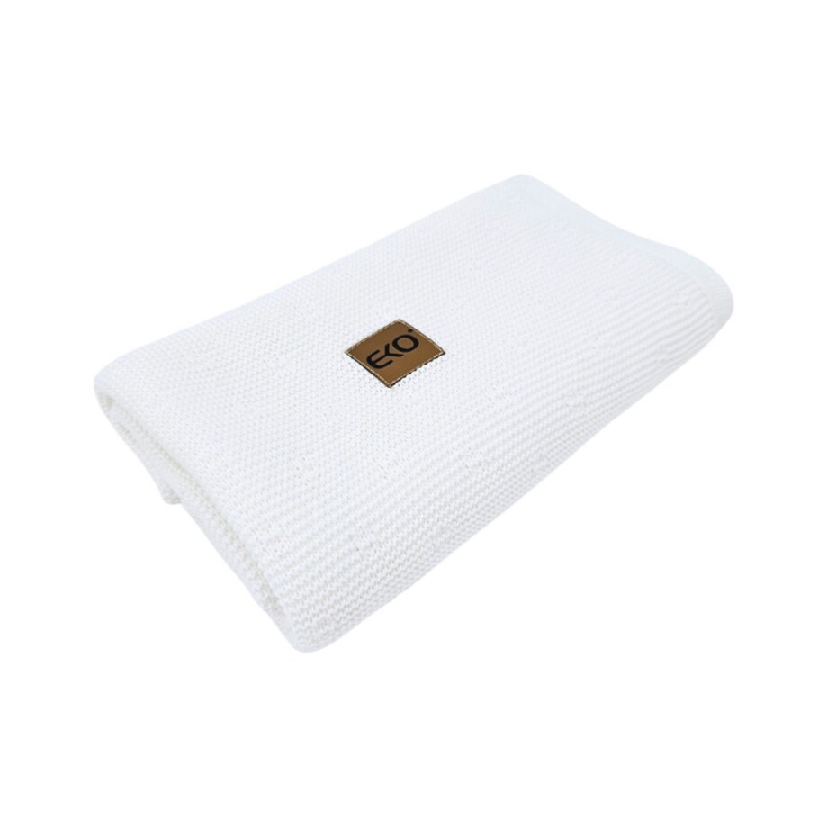 Kocyk bambusowy BIAŁY